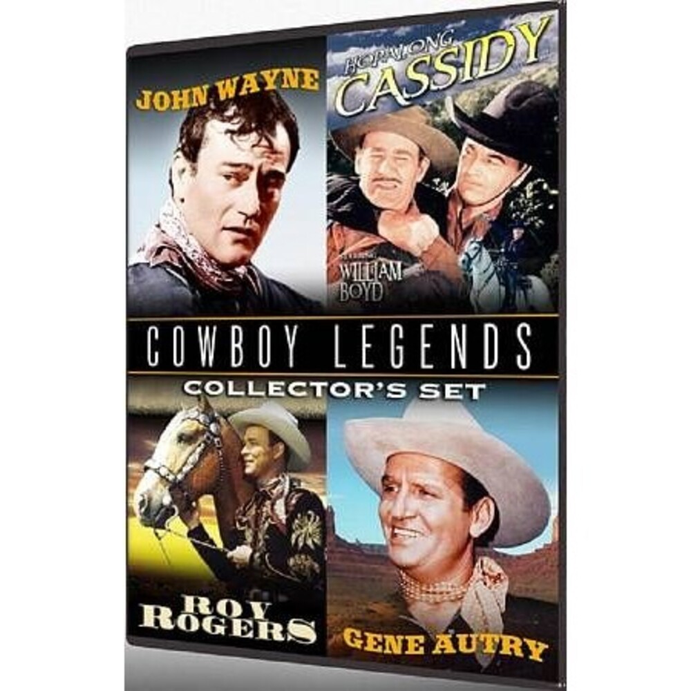 Cowboy Legends Collector's Set DVD Roy Rogers John Wayne Gene Autry Hopalong